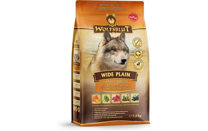 Wolfsblut Trockenfutter Dog Small Breed Wide Plain Adult, 7.5 kg