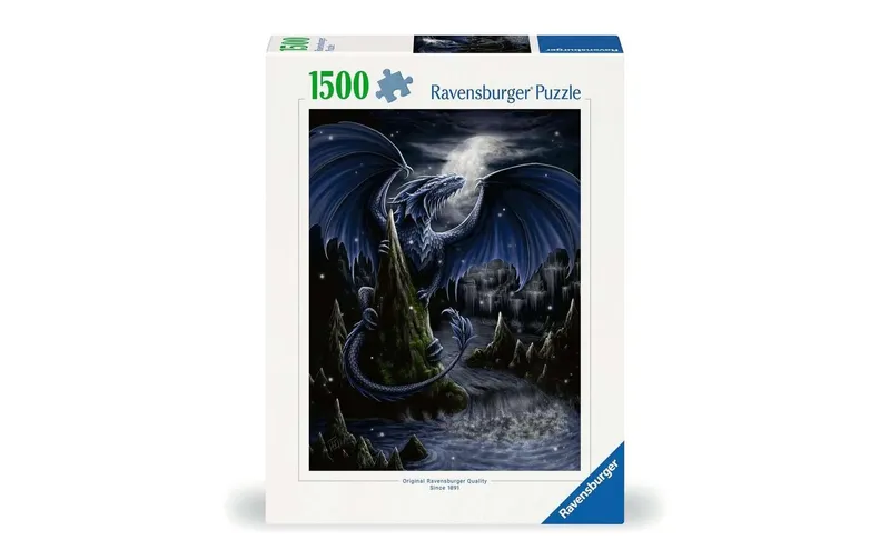 Ravensburger Puzzle le Schwarzblaue Drache