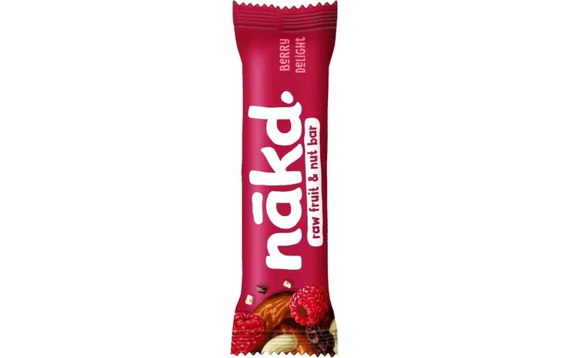 Nakd Berry Delight 35g Riegel Himbeere/Beeren, 1 x 35