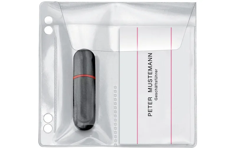 Büromaterial USB transparent