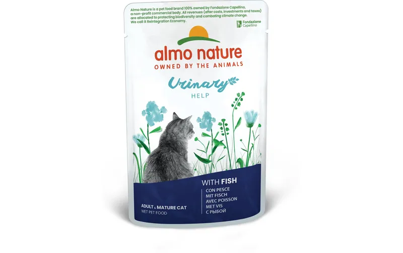 Almo naturalee Nassfutter Holistic Functional Urinary Help mit Fisch 70 g