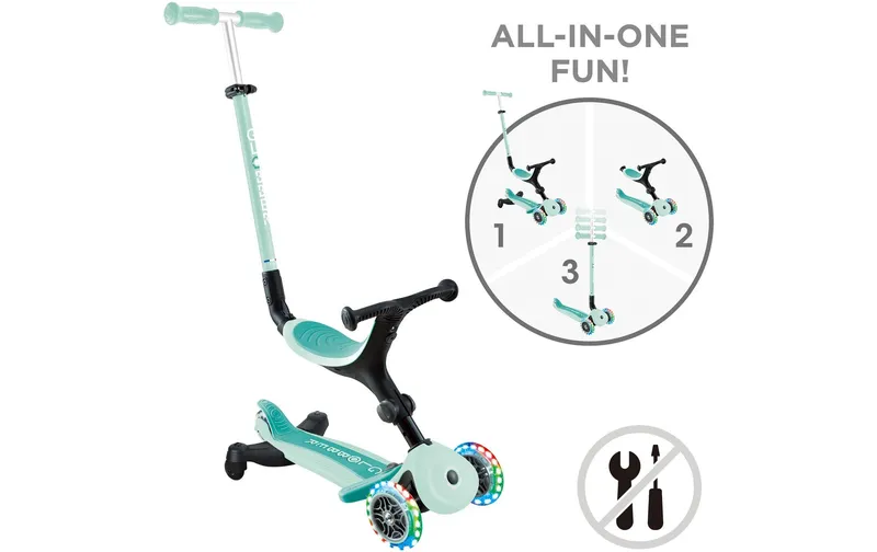 GLOBBER Kinder-Laufrad Go up Dark Mint