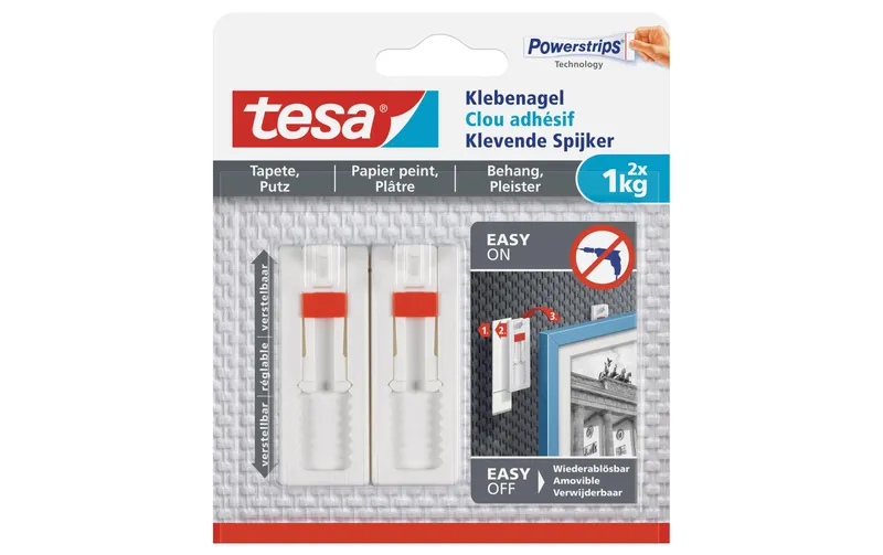 tesa Klebenagel 1 kg pour Tapeten + Putz