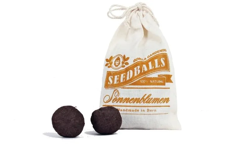 Gorilla Gardening Seedballs Sonnenblumen