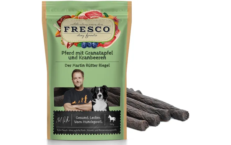 FRESCO Martin Rütter Riegel Pferd, 100 g