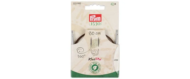 Prym 1530 Natural Kunststoffseil und Zubehör 360° drehbar, 80 cm