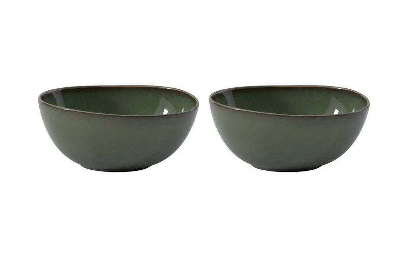 Villeroy & Boch Salat-/Servierschüssel Lave 2 pieces, green