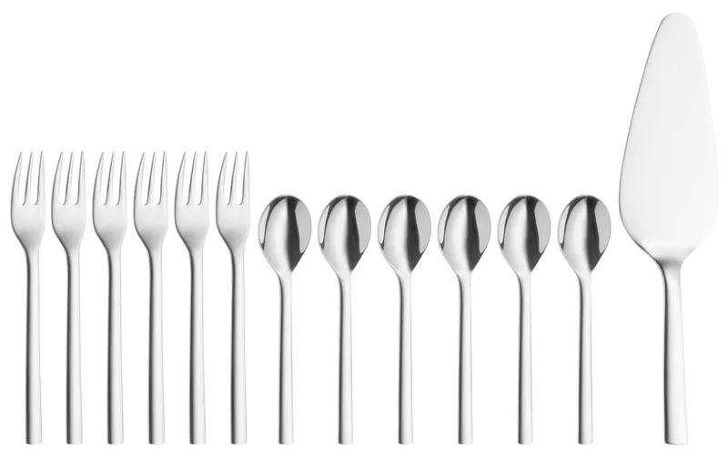 WMF Besteck-Set Kuchen 13-teilig, Silber