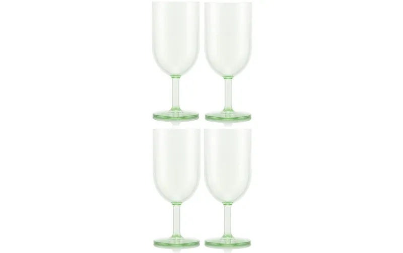Bodum Outdoor-Weinglas Oktett 230 ml, green, 4 pieces