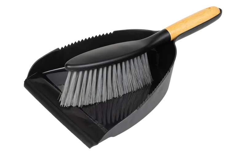 FURBER Kehrgarnitur Bambus, black