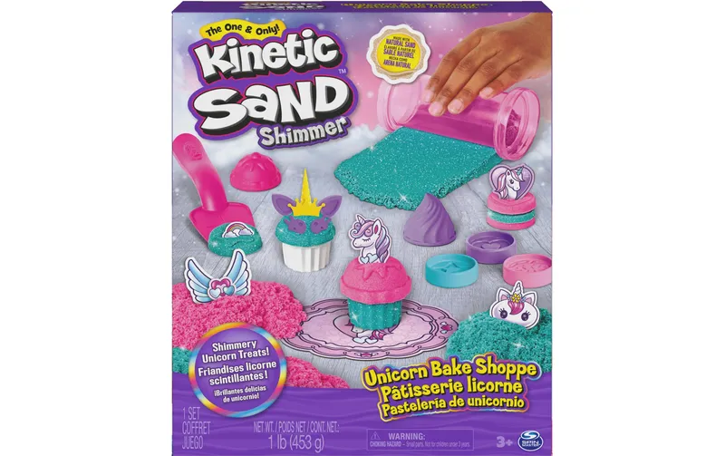 Spinmaster Sand Kinetic Unicorn Bake Shoppe