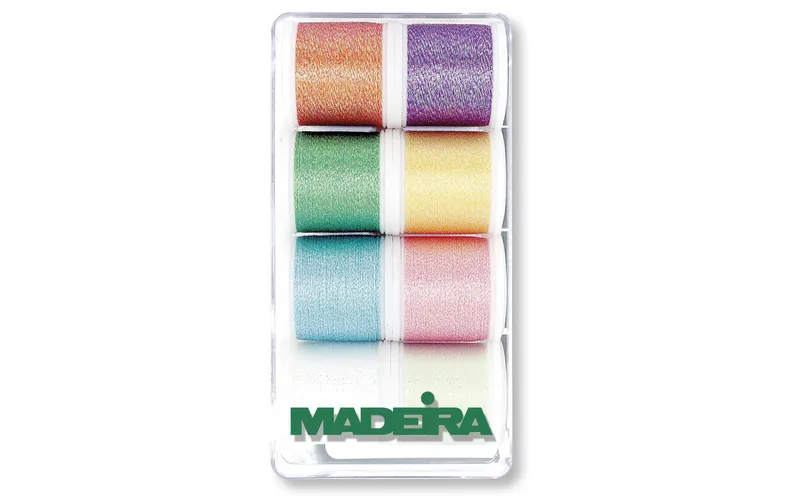 Madeira Näh- and Stickgarn metalic Opal Garnbox multicolour