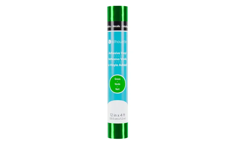 Silhouette Vinylfolie Metallic 30.5 cm vert