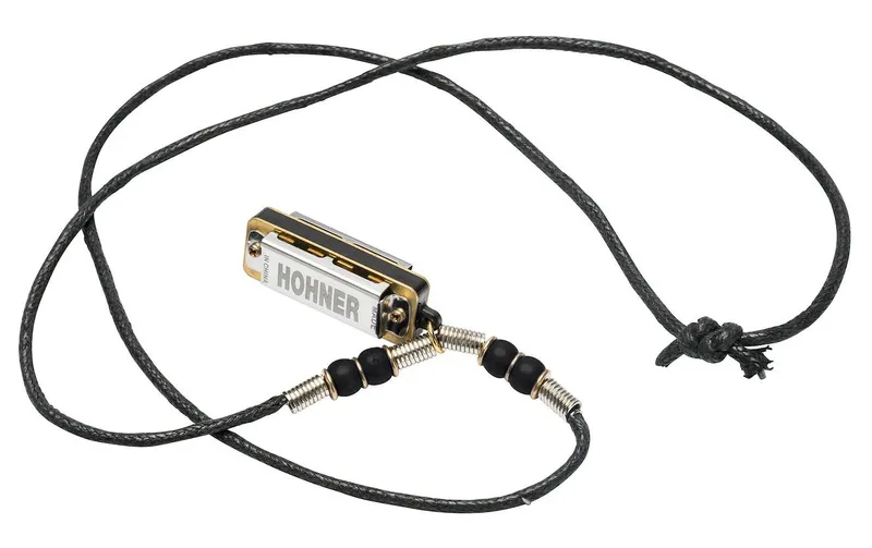 Hohner Mundharmonika Miniature Mini Harp Halskette – C-Dur