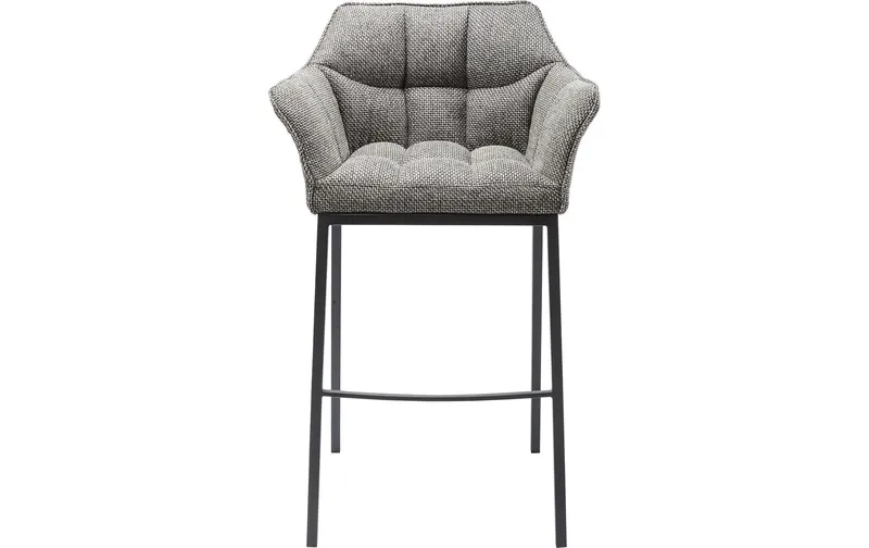 Kare Barhocker Thinktank Quattro grey