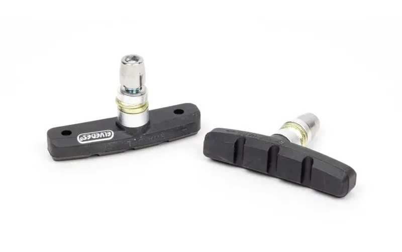 Elvedes Bremsschuhe V-Brake 60 x 10 mm, Schwarz