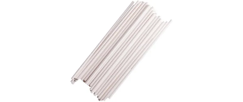 Demmler Cake Pop Sticks 40 pièces, blanc