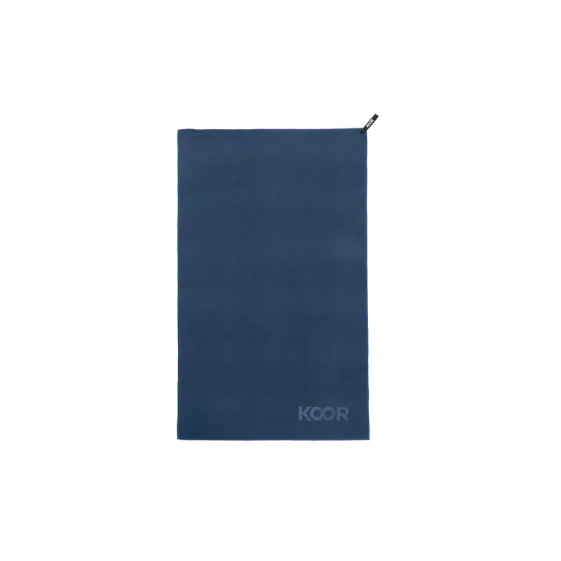 KOOR Badetuch Waffle 75 × 130 cm, Blau
