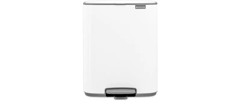 Brabantia Treteimer Bo 12 l, bianco