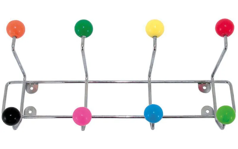 present time Wandgarderobe Saturnus 8 Haken, multicolore
