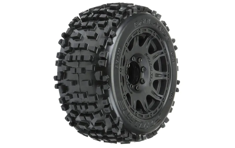 Proline Kompletträder Badlands MT 3.8" 1:8, 2 pièces