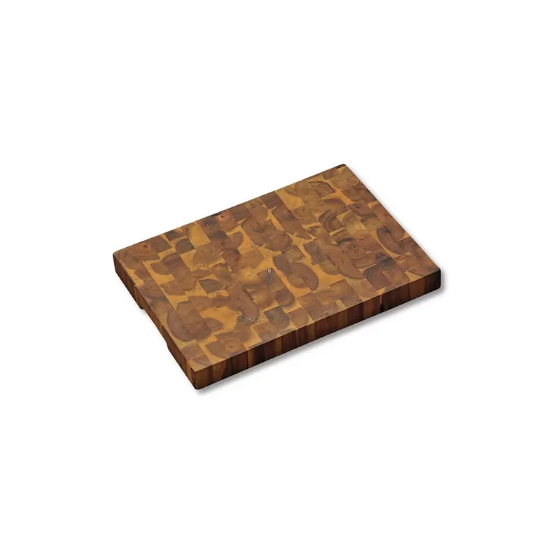 Kesper Tranchierbrett Akazie Mosaik rechteckig 42 x 30 x 4 cm