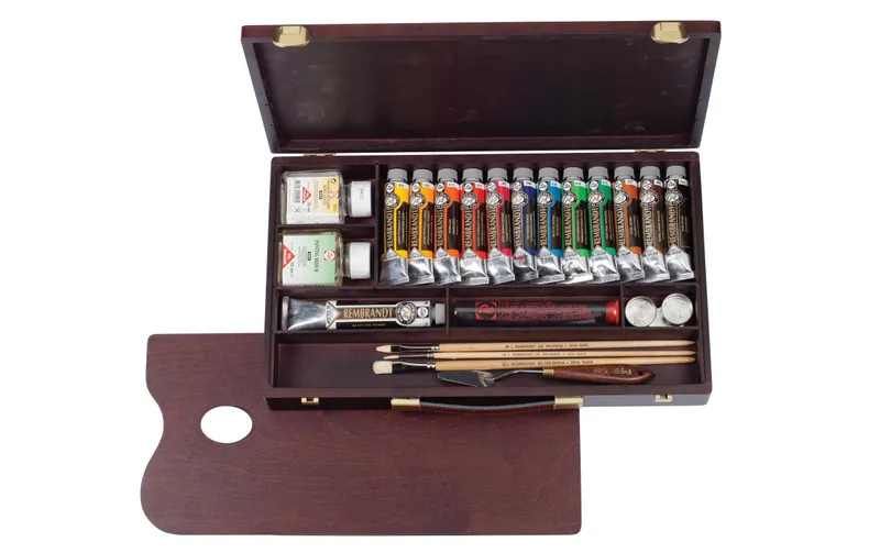 Rembrandt Ölfarbe Professional 13 Tuben, multicolore