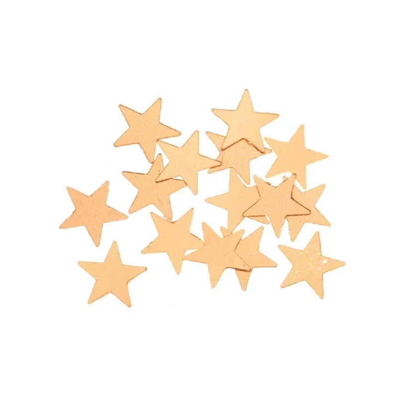 Glorex Streudeko Streusterne Gold, 15g/11 mm