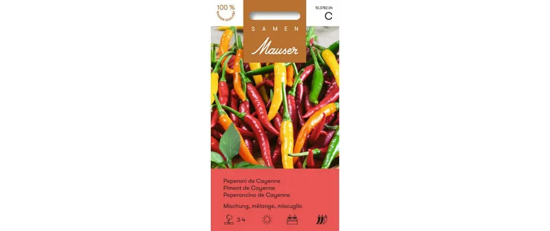 Samen Mauser Samen Peperoni de Cayenne Mix