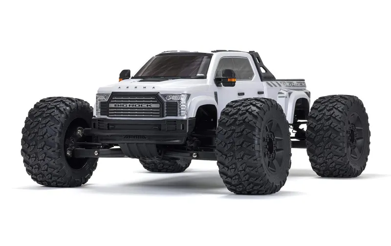 Arrma Monster Truck Big Rock 6S white, ARTR, 1:7