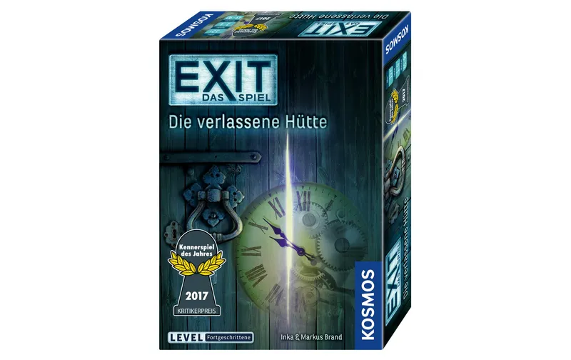 Kosmos Kennerspiel EXIT: la verlassene Hütte