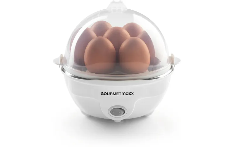GOURMETmaxx Eierkocher 7 Eier, blanc