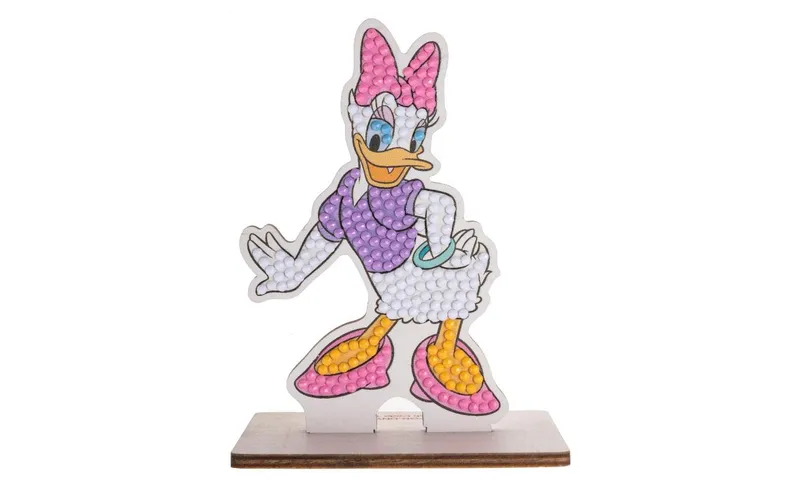 CRAFT Buddy Bastelset Crystal Art Buddies Daisy Duck
