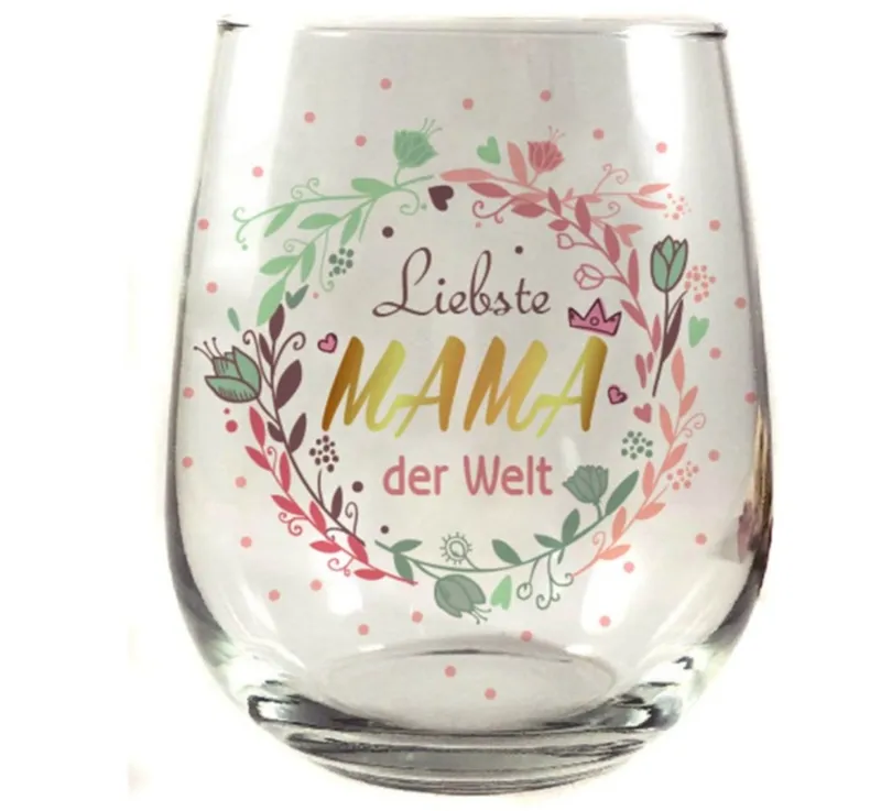 Trinkglas Liebste Mama der