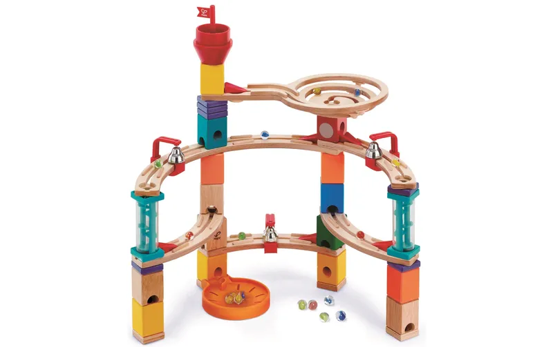 Hape Kugelbahn Quadrilla: in der Burg entkommen