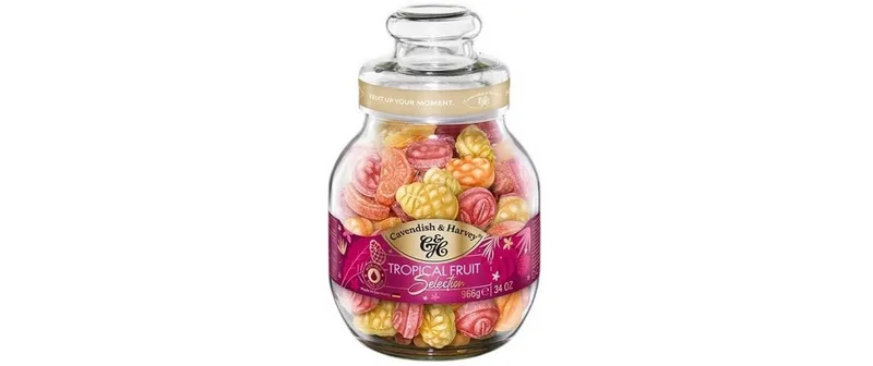 Cavendish & Harvey Tropical Selection Bonbons im Glas 966 g