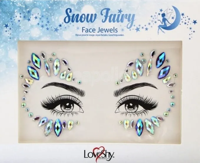 Face Jewels Snow Fairy