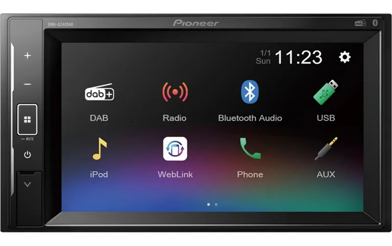 Pioneer Mediareceiver DMH-A240DAB 2 DIN