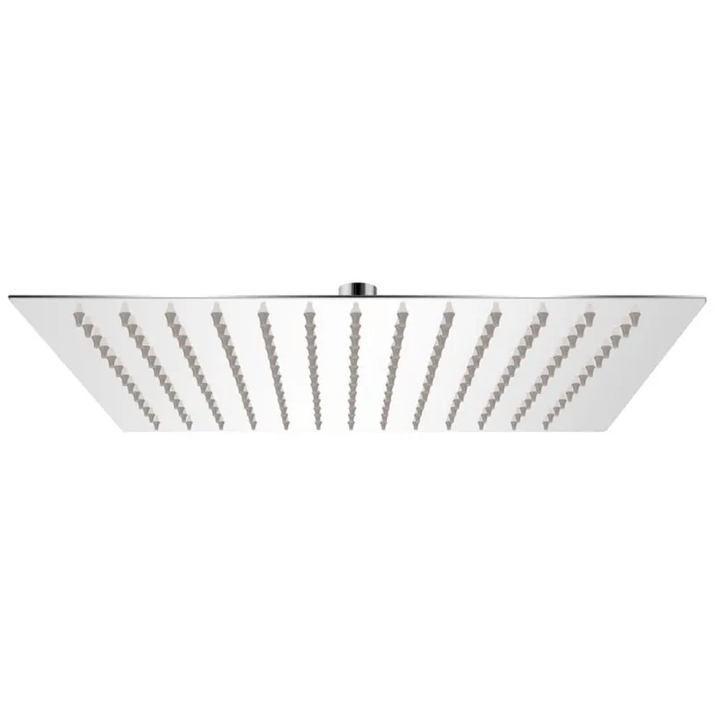 Regenbrause Edelstahl 25x25 cm Quadratisch