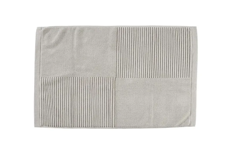 Zone Denmark Badteppich Classic 80 x 50 cm, Hellgrau