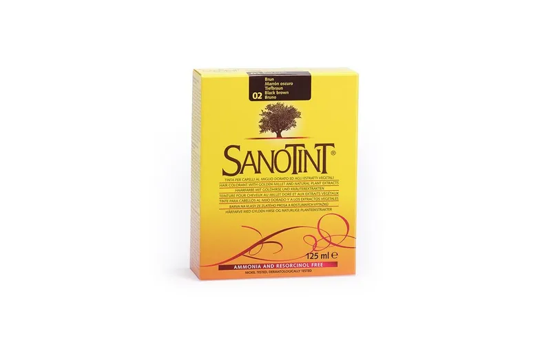 SANOTINT Haarcoloration Tiefbraun 125 ml