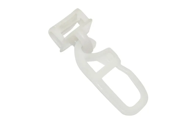 Gardinia Ösengleiter Maxi klick mit Faltenlegehaken 20 pieces, white