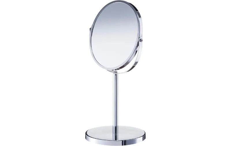Zeller Present Kosmetikspiegel 3-fach Vergrösserung Ø 17 cm, Chrom