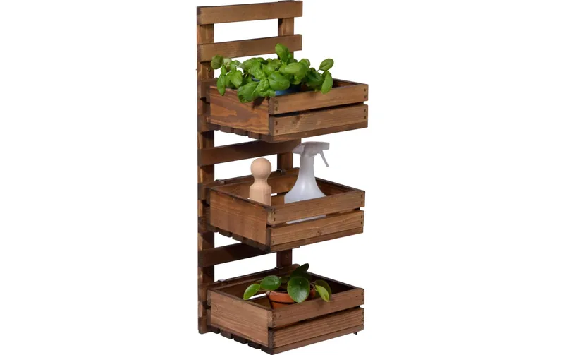 dobar 3-stufige Blumenleiter for die Wandmontage