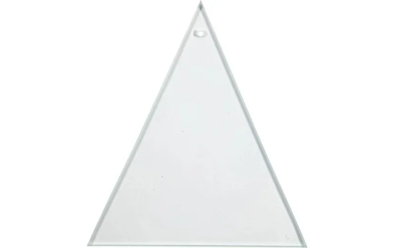 Creativ Company Glasplatte 8 x 9 cm, 10 pezzi