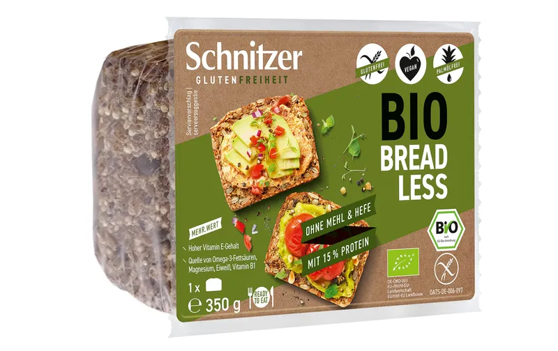 Schnitzer Bio Saatenbrot senza Mehl e Hefe 350 g