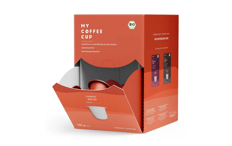 My-CoffeeCup Kaffeekapseln Lungo decaf 100 pieces