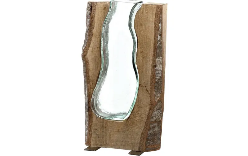 LEONARDO Vase Casolare 36 cm 1 pieces, transparent; brown