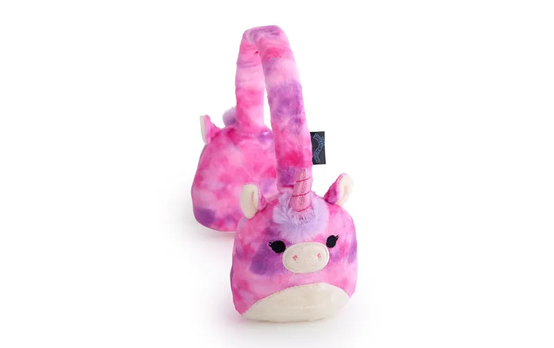 Squishmallows Kinderkopfhörer Lola Bluetooth Violett/Pink