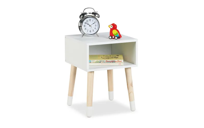relaxdays Nachttisch per bambini 30 x 40 cm